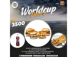 Big Thick Burgerz World Cup Deal 2 For Rs.3500/-image-1472